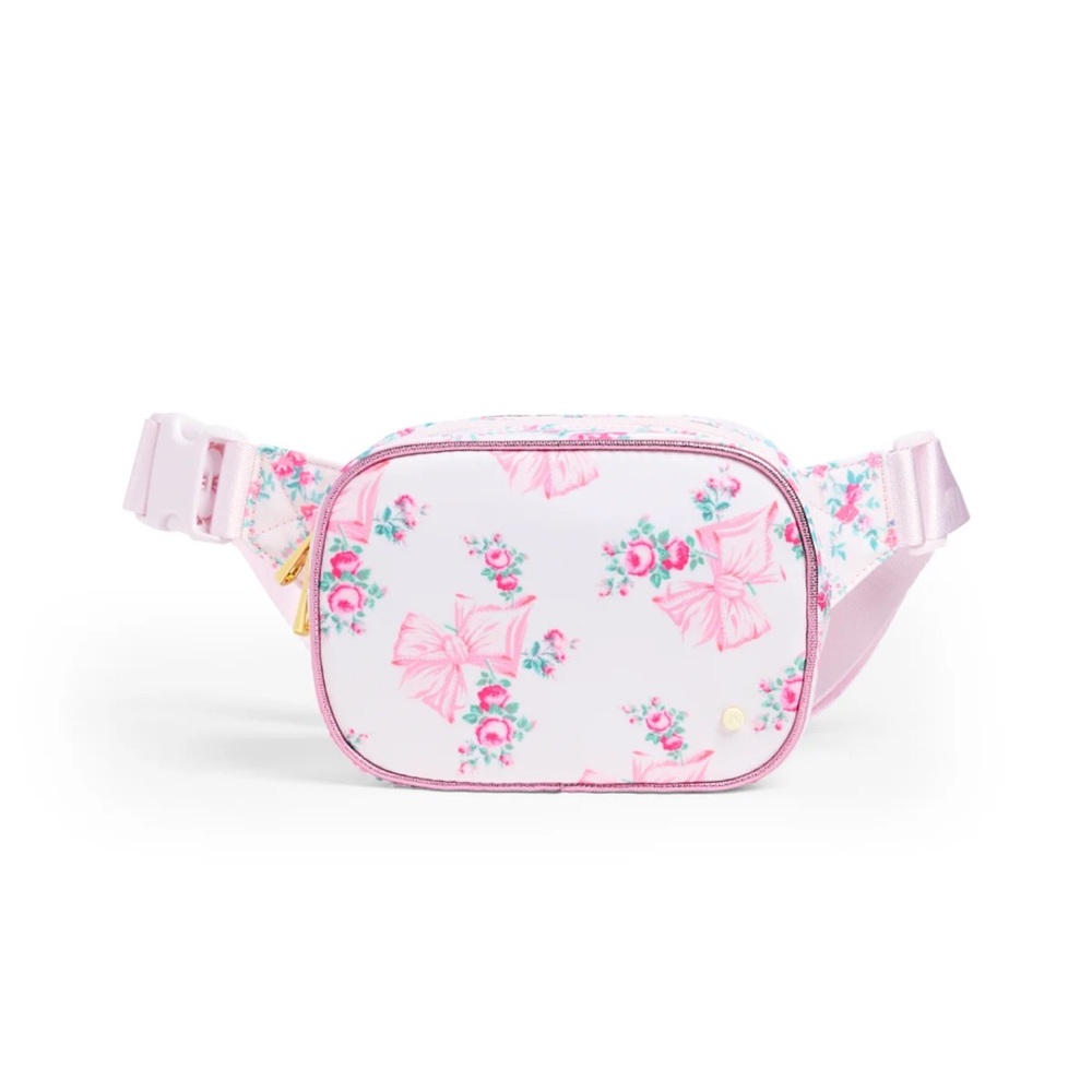 STATE X LoveShackFancy limited-edition Bennett Fanny Pack Rosa/Garden NWT